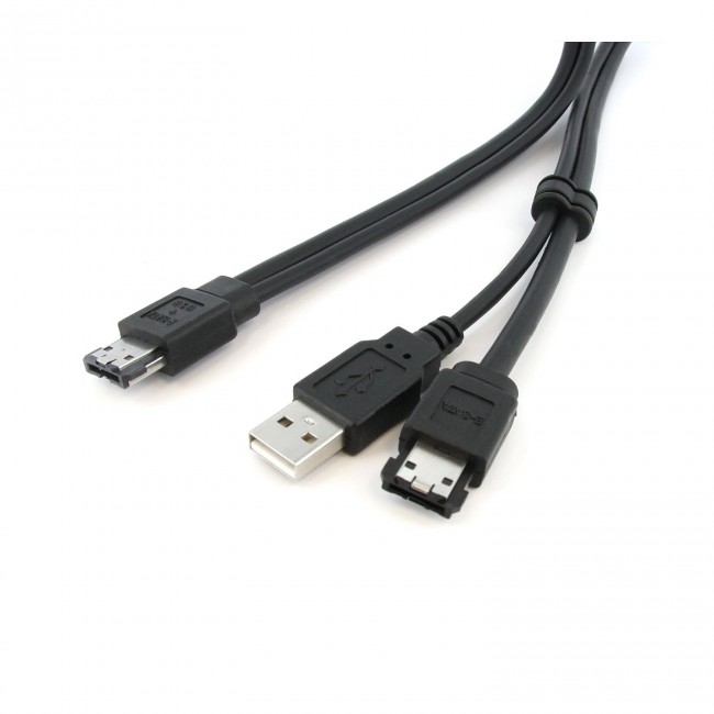 eSATA + USB TO SATA+UAB AM