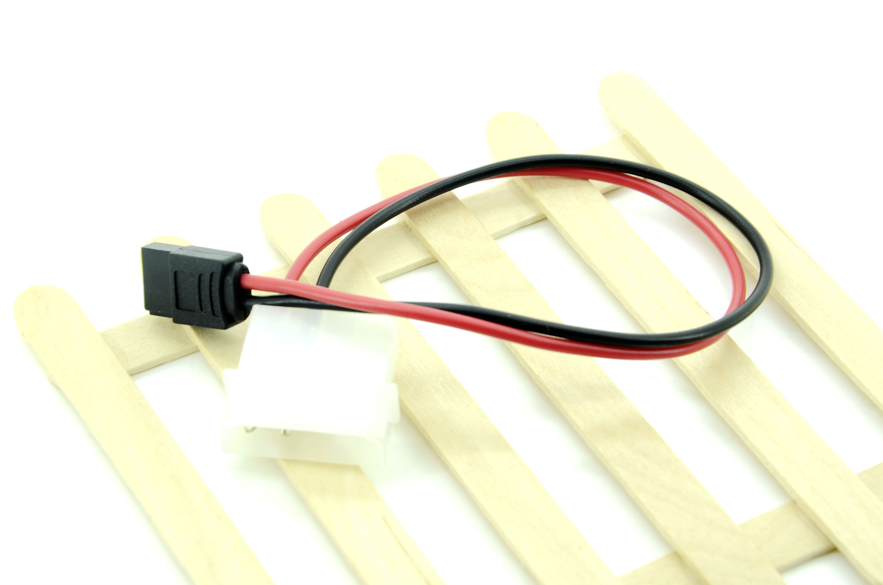 Molex male 4P  TO  SATA 6P