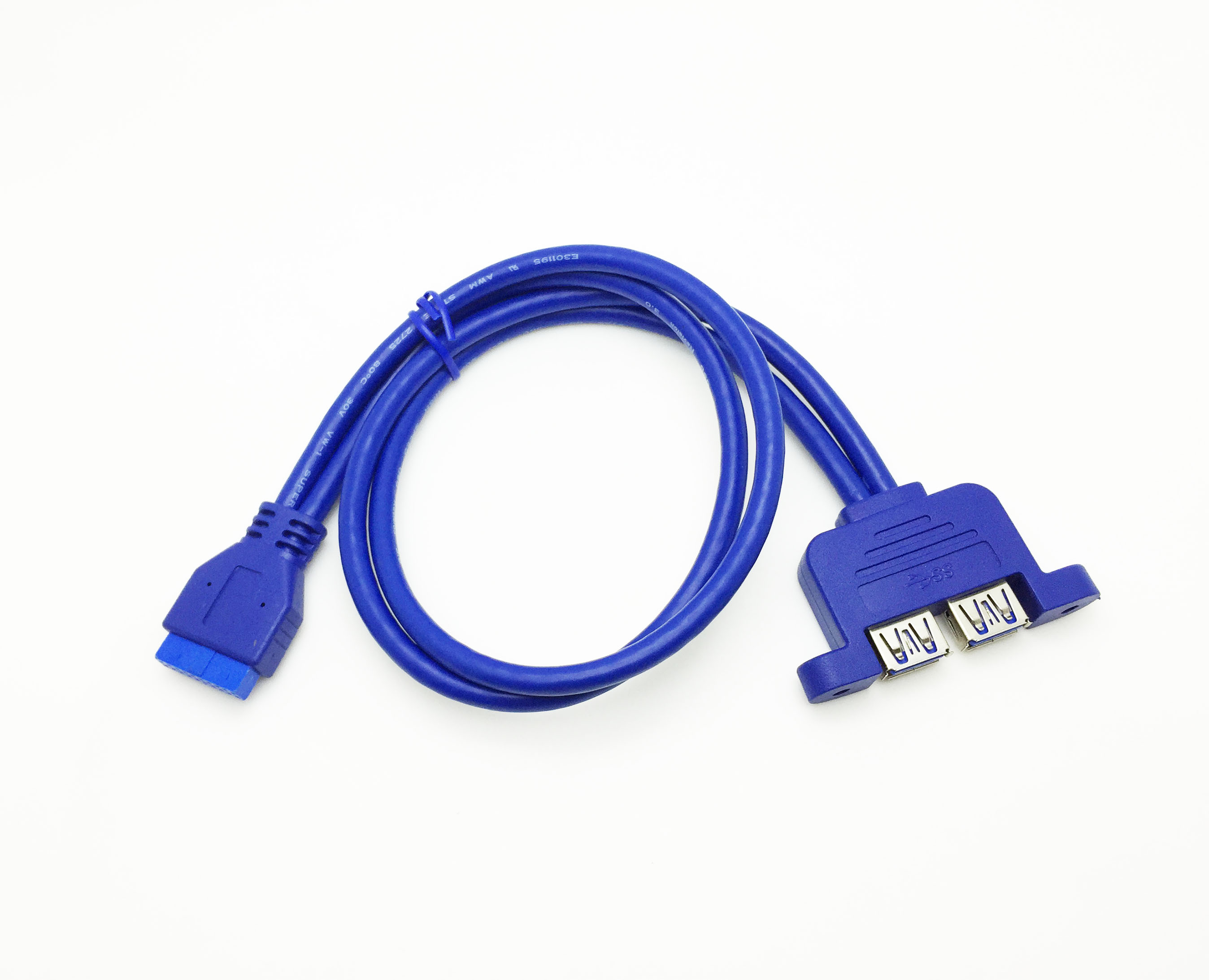 USB 3.0 AF *2 TO IDC 20P